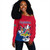 Namibia Off Shoulder Sweatshirt Spanit Style
