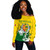 Senegal Off Shoulder Sweatshirt Spanit Style