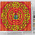 Ghana Shower Curtain Royal Floral Frame