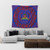 Haiti Tapestry Royal Floral Frame