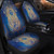 Egypt Car Seat Cover Egyptian Pharaoh Pattern In Blue