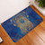 Egypt Doormat Egyptian Pharaoh Pattern In Blue