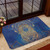 Egypt Doormat Egyptian Pharaoh Pattern In Blue