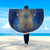 Egypt Beach Blanket Egyptian Pharaoh Pattern In Blue