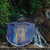 Egypt Beach Blanket Egyptian Pharaoh Pattern In Blue