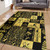 Egypt Area Rug Egyptian Symbols Gold