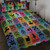 Adinkra Quilt Bed Set Multi Color Adinkra Symbols