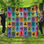 Adinkra Quilt Multi Color Adinkra Symbols