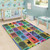 Adinkra Area Rug Multi Color Adinkra Symbols