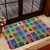 Adinkra Doormat Multi Color Adinkra Symbols