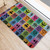 Adinkra Doormat Multi Color Adinkra Symbols