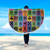 Adinkra Beach Blanket Multi Color Adinkra Symbols