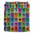 Adinkra Bedding Set Multi Color Adinkra Symbols