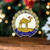 Eritrea Wood Acrylic Ornament Coat Of Arms Christmas Hat