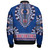Central African Republic Zipper Bomber Jacket Dashiki