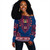 Namibia Off Shoulder Sweatshirt Dashiki