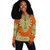 Niger Off Shoulder Sweatshirt Dashiki