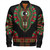Libya Zipper Bomber Jacket Dashiki