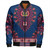 Namibia Zipper Bomber Jacket Dashiki