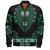 Nigeria Zipper Bomber Jacket Dashiki