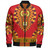 Tigray Zipper Bomber Jacket Dashiki