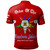 Order of the Eastern Star Polo Shirt Letters Red