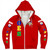 Order of the Eastern Star Sherpa Hoodie Letters Red