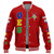 Order of the Eastern Star Baseball Jacket Letters Red