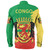 Republic of the Congo Long Sleeve Shirt Special Style