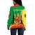 Republic of the Congo Off Shoulder Sweatshirt Special Style
