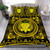 Chi Eta Phi Bedding Set Fraternity Floral Royal
