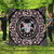 Gamma Phi Delta Quilt Royal Floral Frame