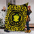 Chi Eta Phi Blanket Royal Floral Frame