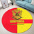 Phi Mu Alpha Sinfonia Round Rug Haft Style