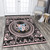 Gamma Phi Delta Area Rug Fraternity Floral Royal
