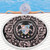 Gamma Phi Delta Beach Blanket Royal Floral Frame