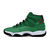 Algeria High Top Basketball Shoes J 11 - Algeria Vintage Grunge Style High Top Sneakers J 11