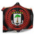 Equatorial Guinea Hooded Blanket Floral Circle