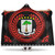 Equatorial Guinea Hooded Blanket Floral Circle