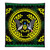 Democratic Republic of Sao Tome and Principe Quilt Floral Circle