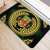 Republic of the Congo Doormat Floral Circle