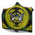 Democratic Republic of Sao Tome and Principe Hooded Blanket Floral Circle