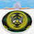 Democratic Republic of Sao Tome and Principe Beach Blanket Floral Circle
