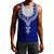 Dashiki Tank Top Dashiki Blue Color
