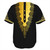 Dashiki Baseball Shirt Dashiki Golden