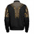 Dashiki Zipper Bomber Jacket Dashiki Black Color Dropi