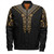 Dashiki Zipper Bomber Jacket Dashiki Black Color Dropi