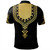 Dashiki Polo Shirt Dashiki Golden Ver.1