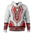 Dashiki Hoodie Dashiki White And Red