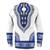 Dashiki Long Sleeve Shirt Dashiki White And Blue